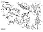 Bosch 0 601 850 065 Gws 20-230 H Angle Grinder 230 V / Eu Spare Parts